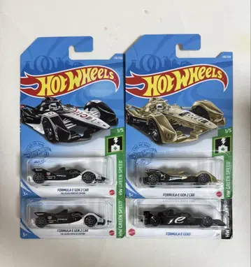 Hot Wheels Formula E 미니카 세트