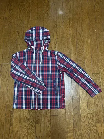 유니클로 UNIQLO 체크 마운틴 파카