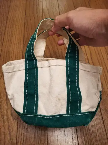 LLBean 미니 토트 빈티지 80's