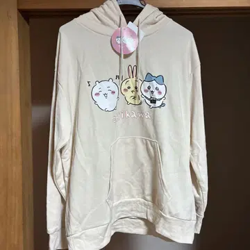 시마무라 치이카와 (먼작귀) 하치와레 토끼 후드티 맨투맨 프린트
