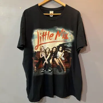 USA 구제 의류 LITTLE MIX 월드 투어 T셔츠 사이즈 XL