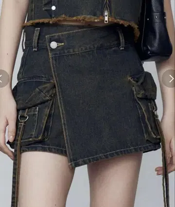 [EMODA] 카고 랩 숏팬츠 (M) 택 포함 미사용 새상품