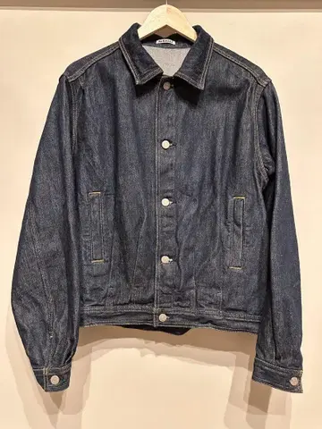 AURALEE Hard Twist Denim Blouzon size4
