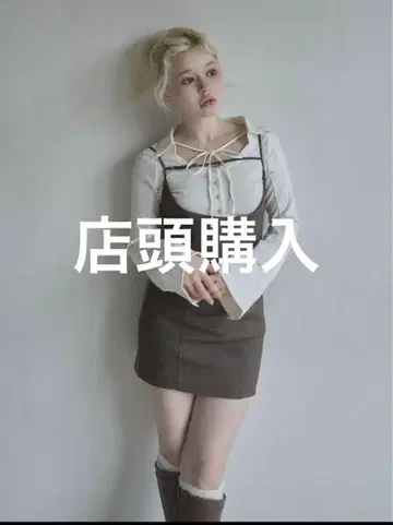 베티 레이어드 체크 드레스 앤메리