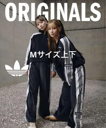 adidas W ADIBREAK VELOUR TT 상하의 세트 M 사이즈