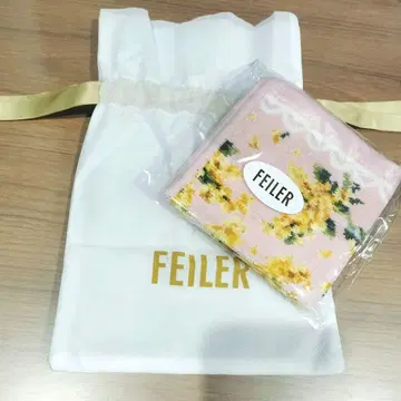 미사용 새상품 FEILER 페이러 미모사 솔라레 핑크