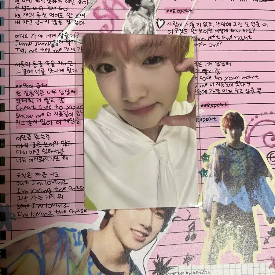 NCT | 엔시티 NCT Wish Color Showcase Unreleased Photocard Sakuya