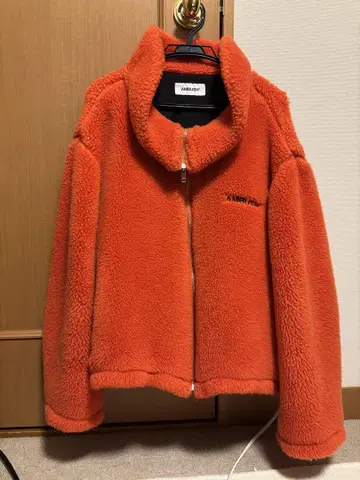AMBUSH 보아 플리스 자켓 오렌지