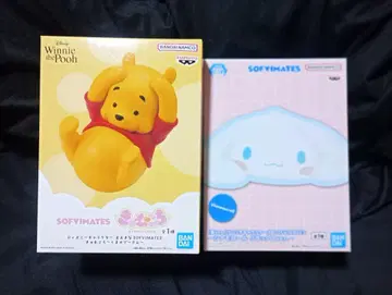 곰돌이 푸 시나모롤 SOFIMATES 피규어