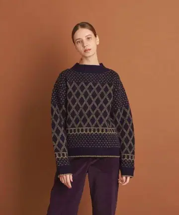 [ 새상품급 ] Steven Alan 스티븐 앨런 기하학 니트 니트