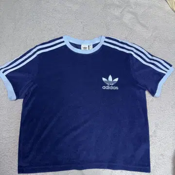 adidas originals 테리 쓰리 스트라이프 반팔 T셔츠