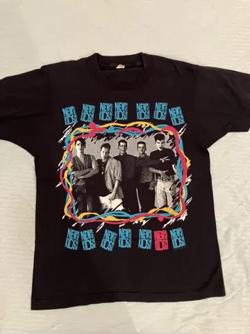 New Kids on the Block 티셔츠 M 사이즈 80s 80년대