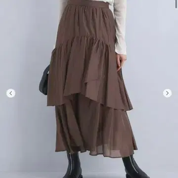 그린 라벨 릴랙싱 카스케이드 스커트