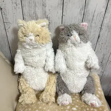 선레몬 무릎 고양이 쌔근쌔근 고양이 봉제 인형 봉제 인형