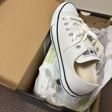 Converse LEA ALL STAR OX 26.5cm 화이트