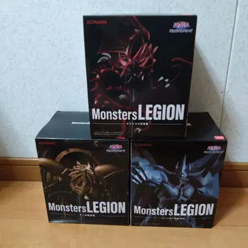 유희왕 듀얼몬스터즈 Monsters LEGION 피규어 3개