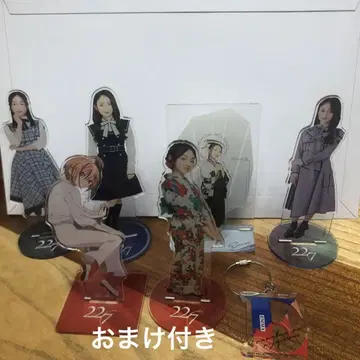 22/7 츠키시로 사쿠마 히무로 미즈키 아크릴 스탠드 세트 나나분노니쥬니