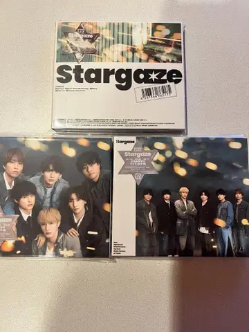 SixTONES Stargaze 3가지 형태 특전 포함