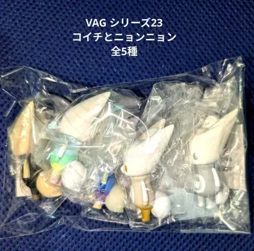 VAG 시리즈 23 코이치와 니욘니욘 전 5종 가챠 소프트 비닐 0313