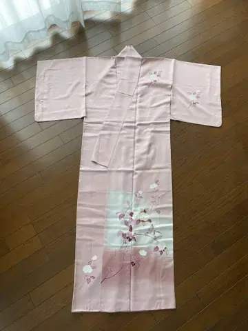 츠케사게 기모노 더스티 핑크