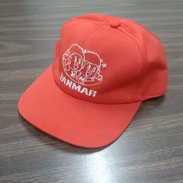 Yanmar 캐릭터 자수 캡