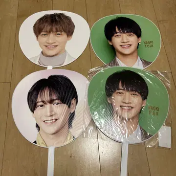 후지이 나오키 점보 부채 4개