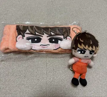 SnowMan 무카이 코지 헤어밴드 봉제 인형 2개 세트