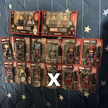 MARVEL BE@RBRICK 해피 복권 미개봉 새상품