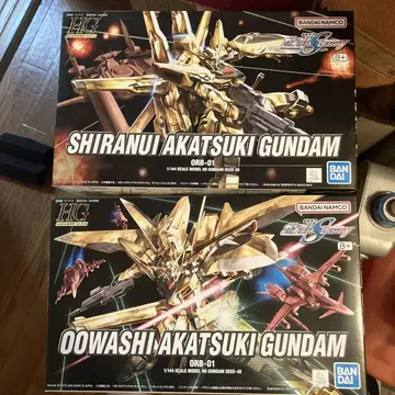 HG SHIRANUI & OOWASHI 아카츠키 건담