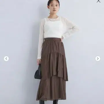그린 라벨 릴랙싱 카스케이드 스커트