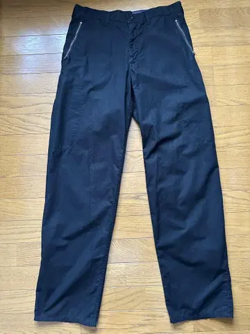 90s 초기 NEPENTHES 네펜데스 블랙 지퍼 포켓 팬츠
