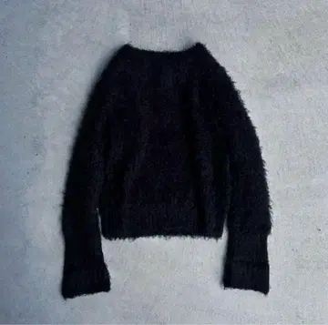 00s archive shaggy knit y2k 샤기 니트