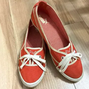 푸마 발레 스니커즈 오렌지