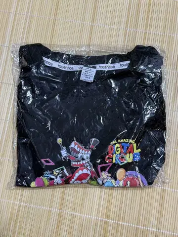 새상품 디지털 서커스 T셔츠 블랙 사이즈 150