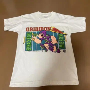 뽀빠이 T셔츠 90s 구제 의류