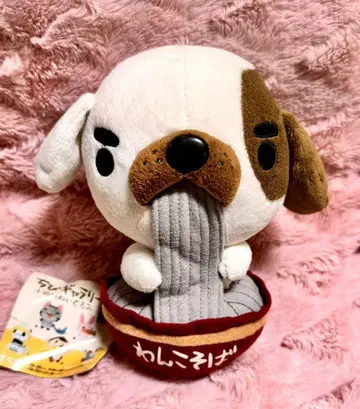 치비 갤러리 잡화 부착 봉제 인형 강아지 완코소바
