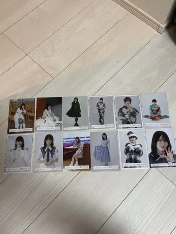 사쿠라자카46 모리타 히카루 브로마이드 12장 세트