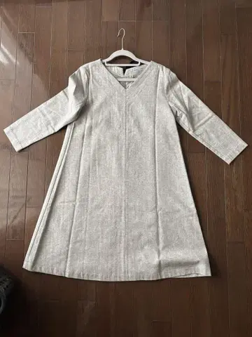 NIMES 백리본 울 원피스