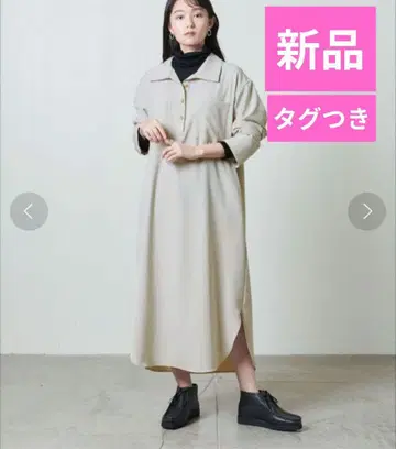 새상품 MARW UNITED ARROWS 풀오버 셔츠 원피스
