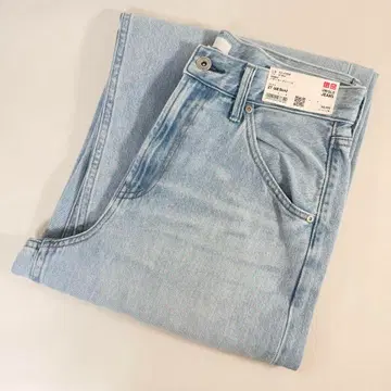 UNIQLO 배기 커브 청바지 62BLUE WOMEN27