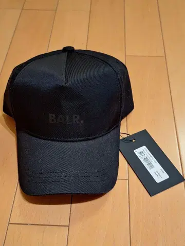 [ 미사용 새상품 ] BALR. 보라 베이스볼 캡 블랙
