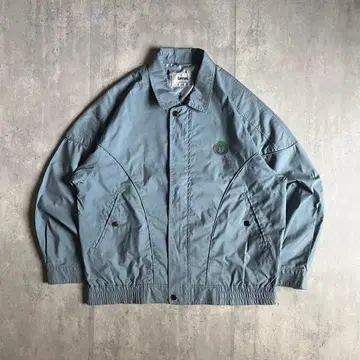 [90s vintage] 집업 블루종 짧은 기장 안감 디자인 구제 의류