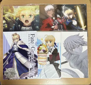 Fate/stay night 클리어 파일, 포스터 5종 세트