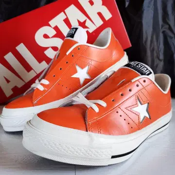 새상품급 박스 포함 일본제 CONVERSE ONESTAR J 와 오렌지