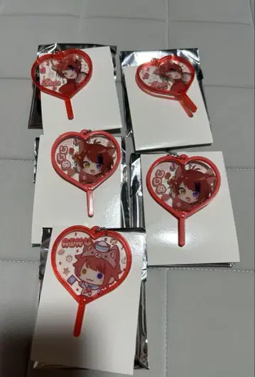 [ 스토푸리 ] 부채 키홀더 복권 리이누군