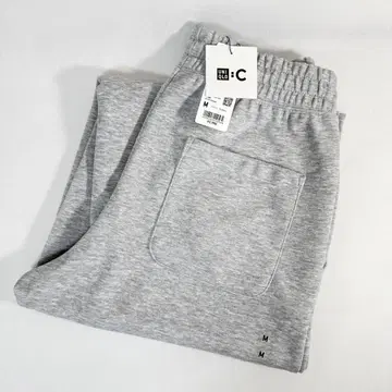 UNIQLO:C 맨투맨 와이드 팬츠 그레이