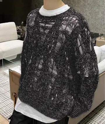 새상품 니트 가을 니트 한국 Y2K 얇은 니트