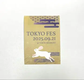 9/21 TOKYO FES 2025 서치케 1장