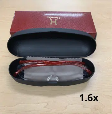 미사용 새상품 하즈키 루페 라지 1.6x 루비
