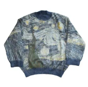 코타 구시켄 별이 빛나는 밤 모헤어 니트 사이즈 1